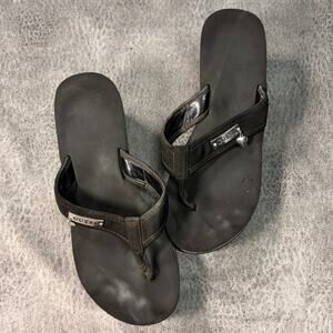 Guess Black Chunky Platform Sandals